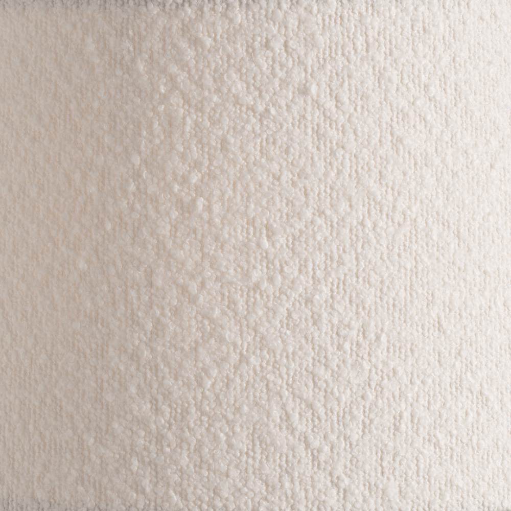 Doncarr White Bouclé Tapered Shade - 50cm
