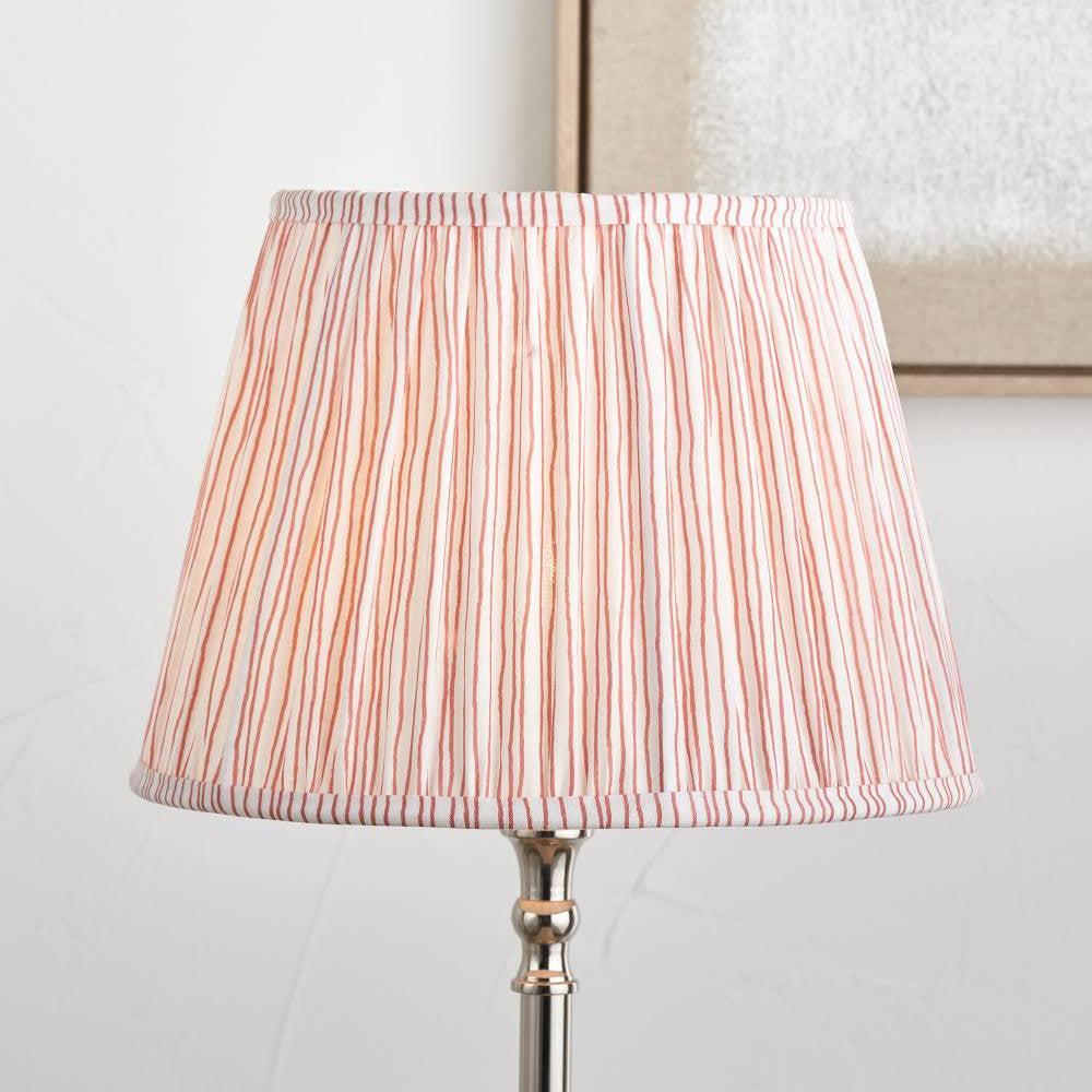 Doncarr Cinnamon Stripe Pleated Shade - 45cm