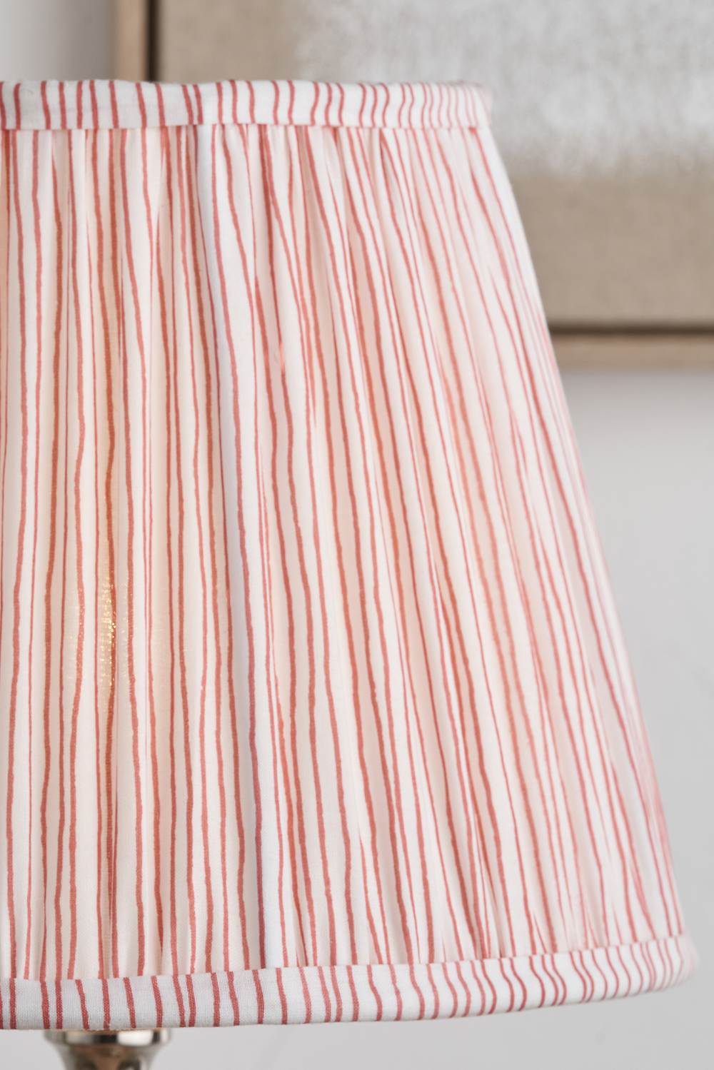 Doncarr Cinnamon Stripe Pleated Shade - 40cm