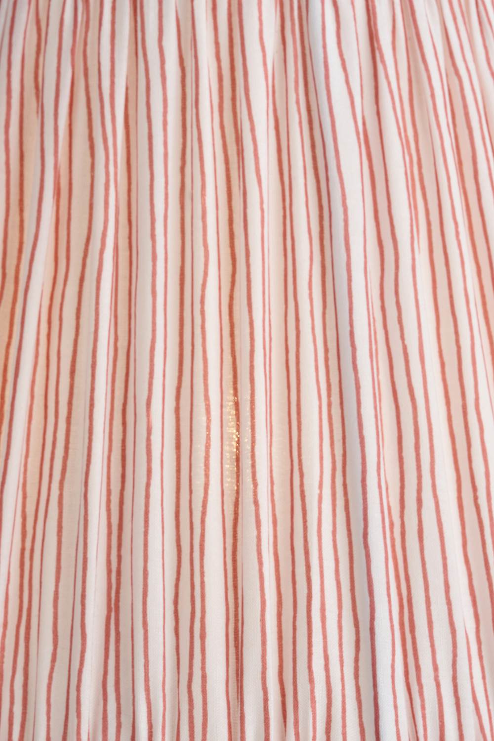Doncarr Cinnamon Stripe Pleated Shade - 45cm