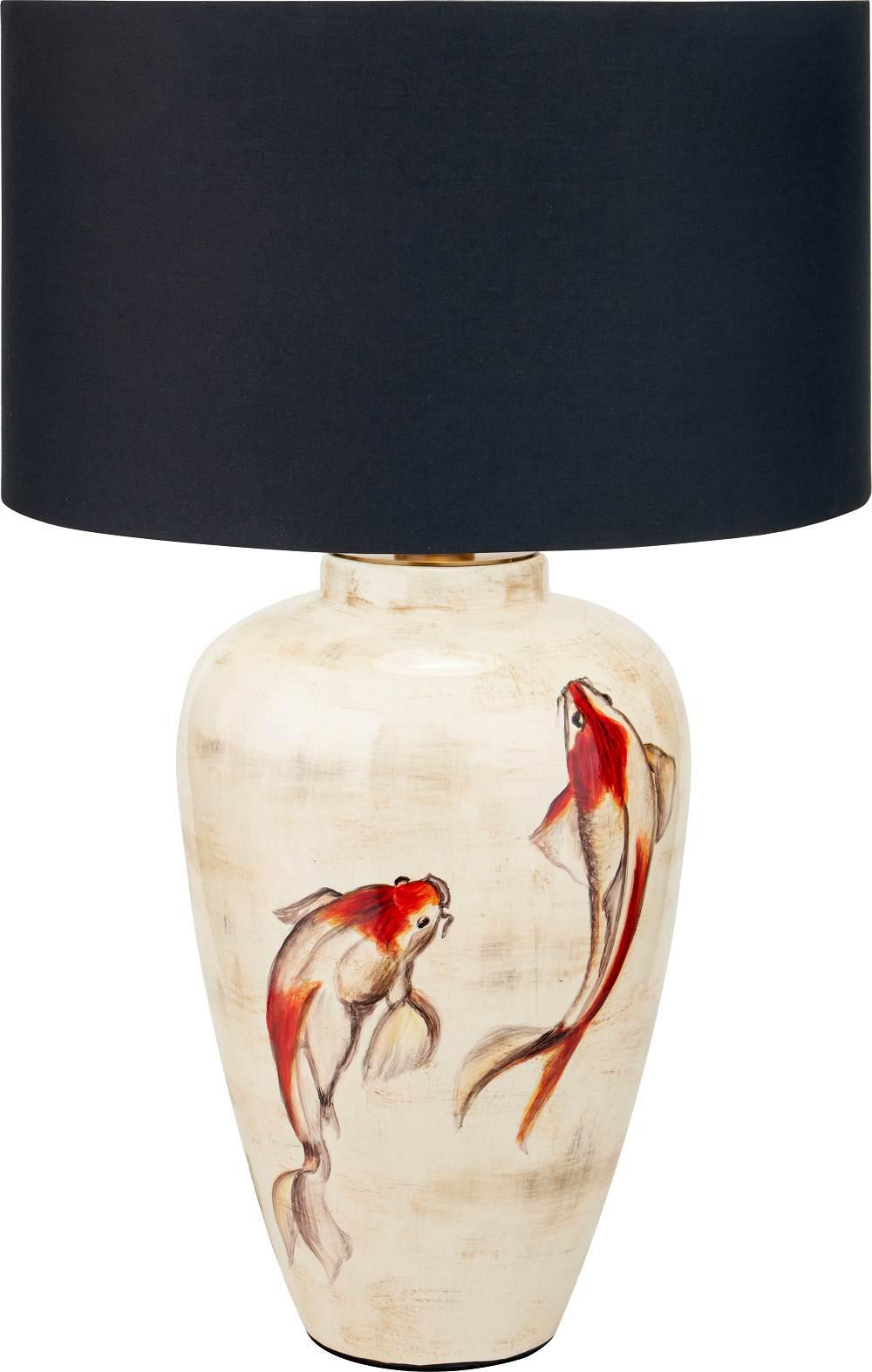 Doncarr Emerayn Koi Ceramic Lamp Base