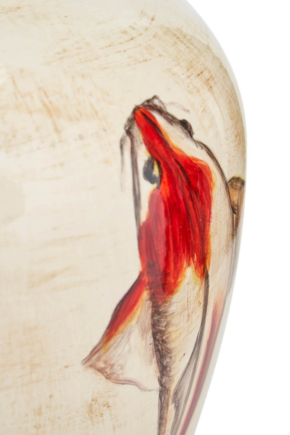 Doncarr Emerayn Koi Ceramic Lamp Base