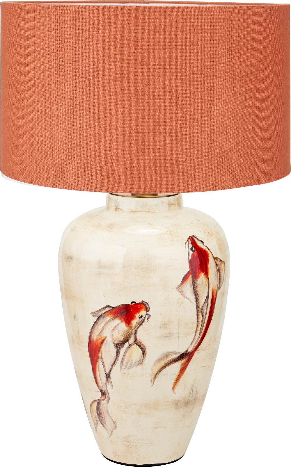 Doncarr Emerayn Koi Ceramic Lamp Base