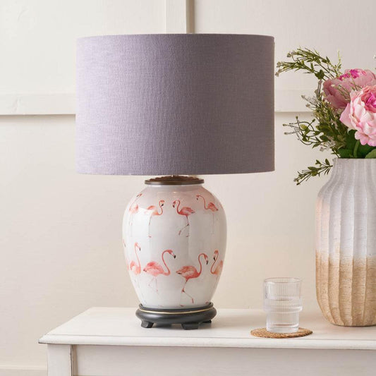 Doncarr Flamingo Glass Lamp Base