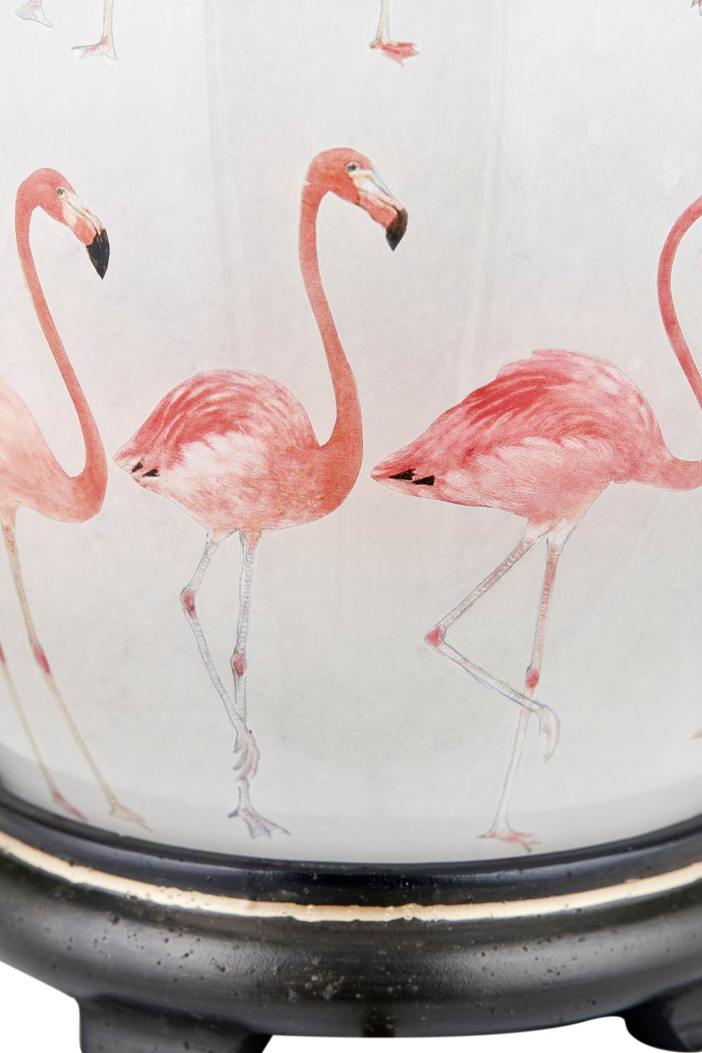 Doncarr Flamingo Glass Lamp Base