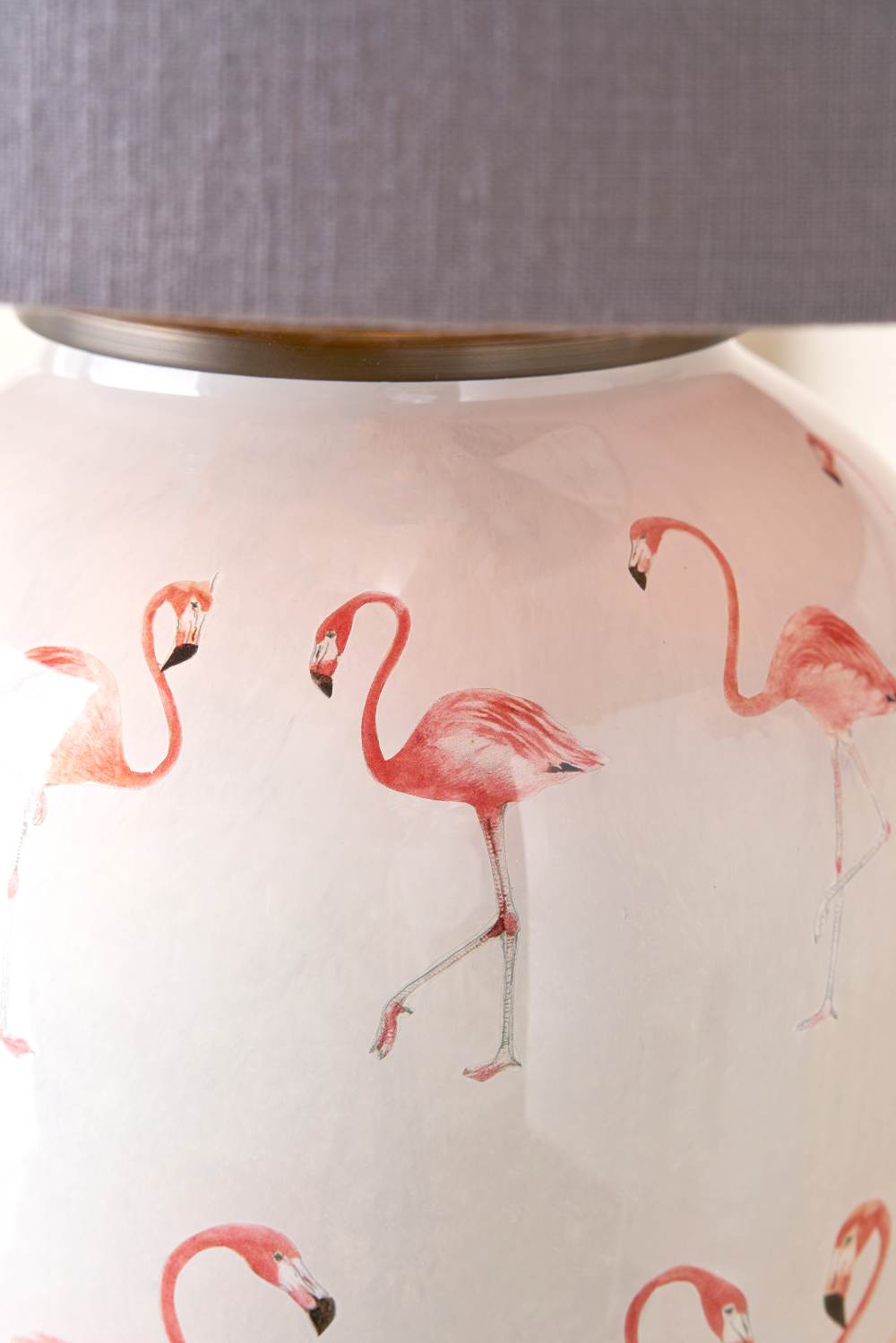 Doncarr Flamingo Glass Lamp Base