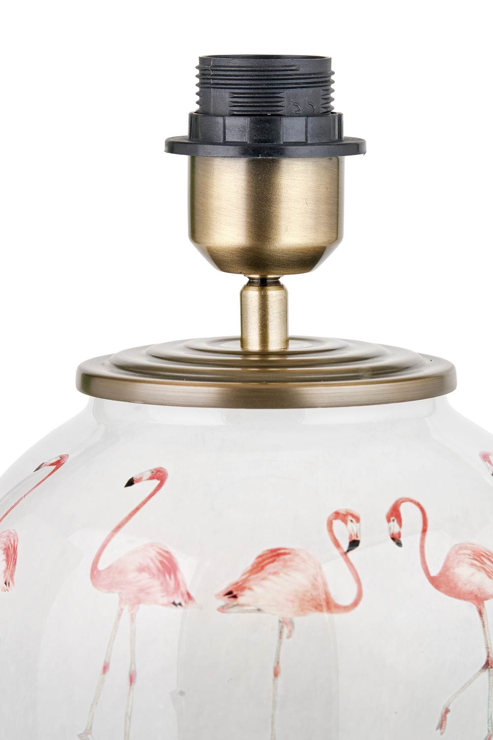 Doncarr Flamingo Glass Lamp Base