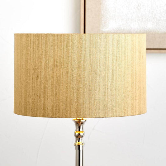 Doncarr Gold Faux Silk Cylinder Shade - 30cm