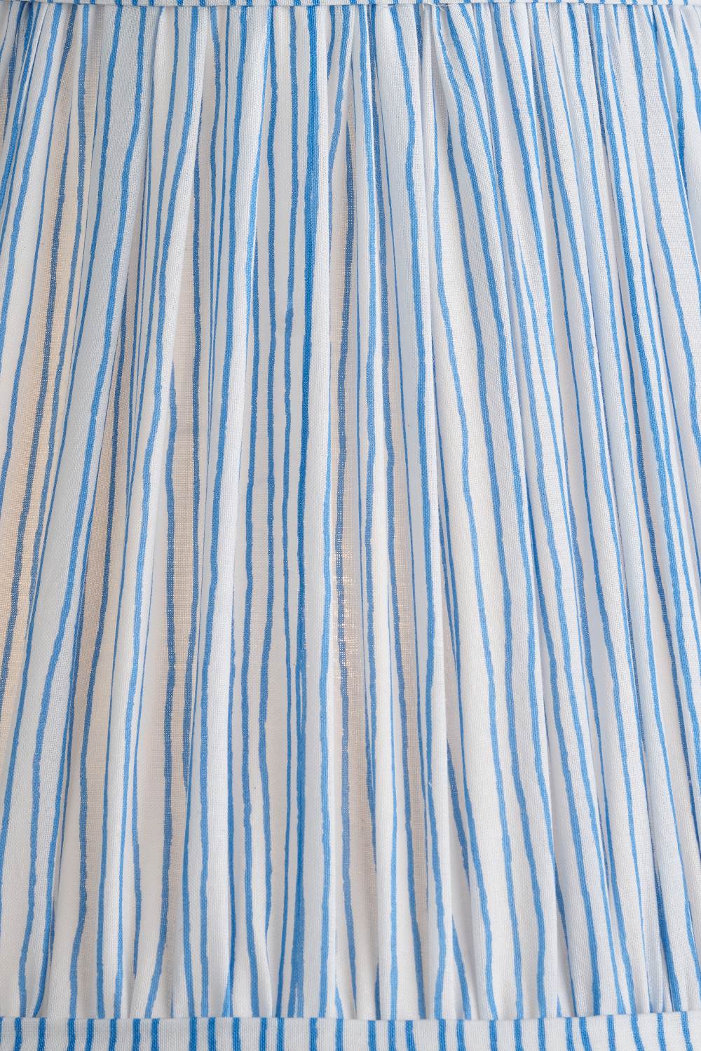 Doncarr Ocean Blue Stripe Pleated Shade - 30cm